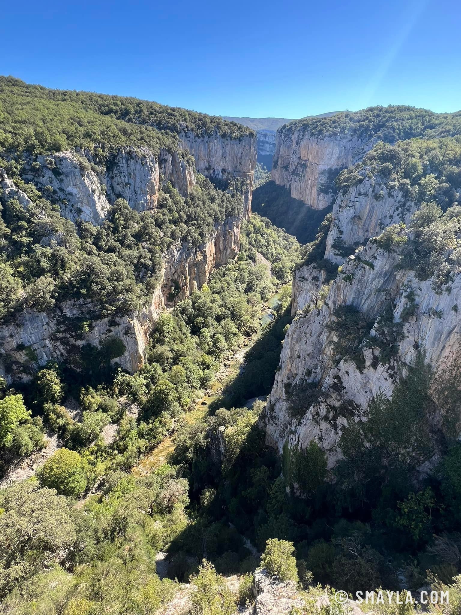 Un canyon d'Aragon