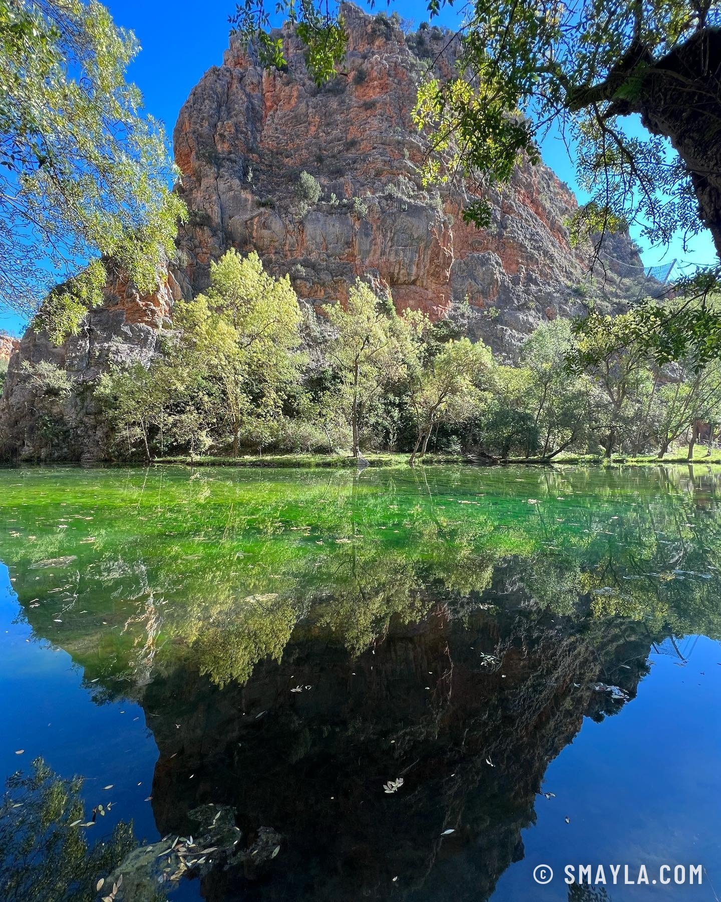 Le lac miroir de Piedra