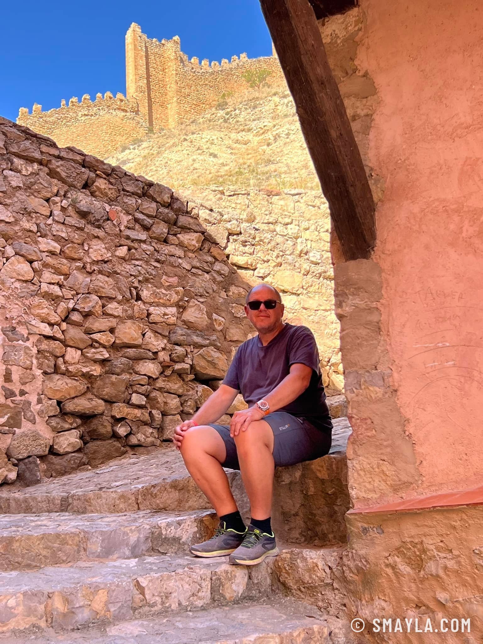 Christian dans les ruelles