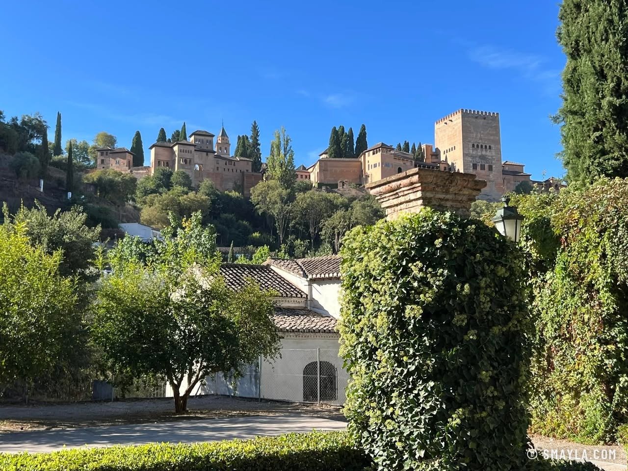 L'Alhambra depuis l'Albaicín
