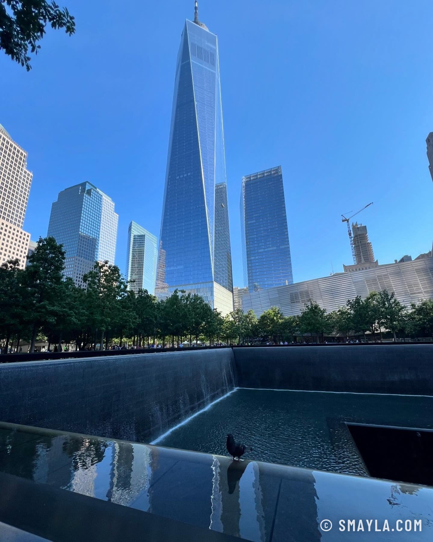 Le One World Trade Center et le mémorial