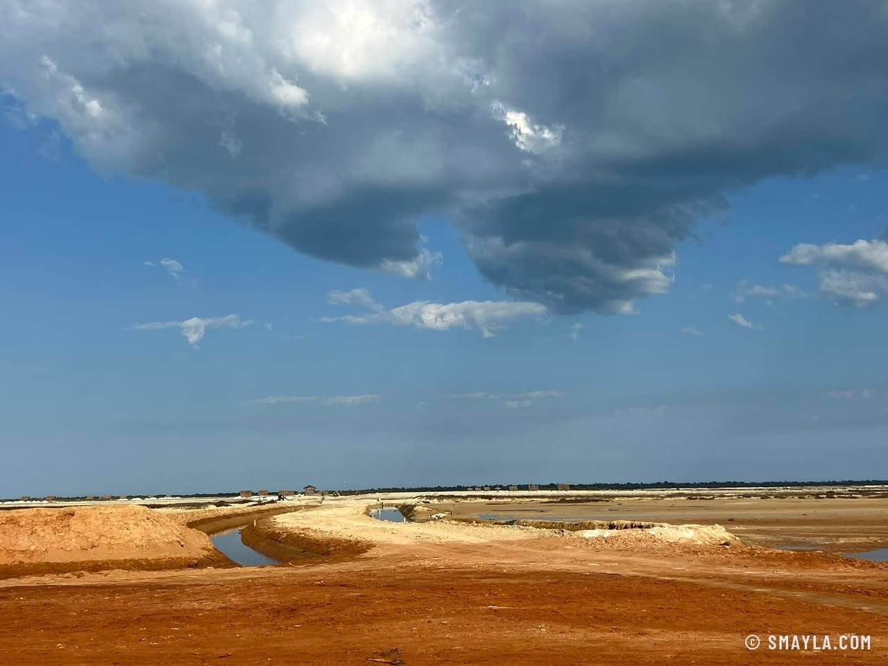 Ciel d'orage sur la côte