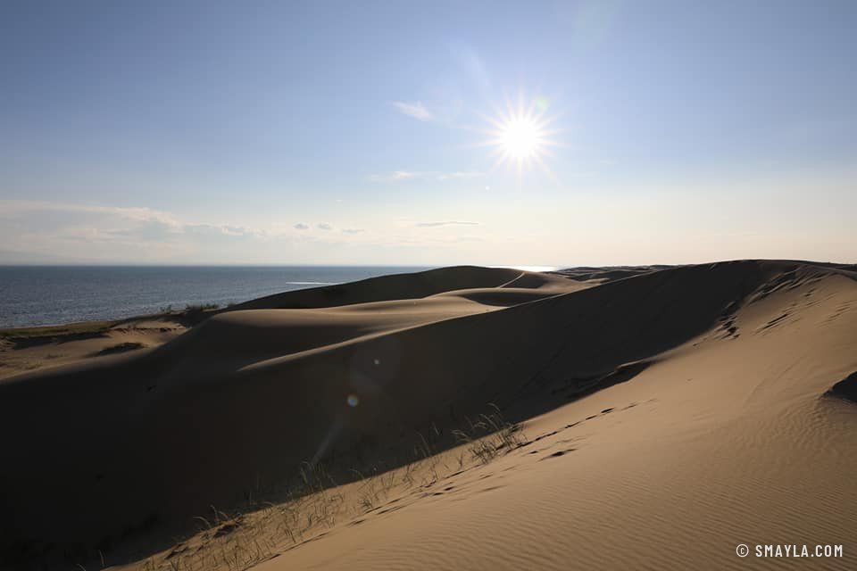 Soleil sur le Gobi