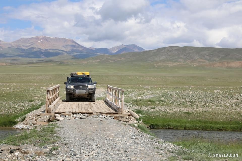 Un pont de planches