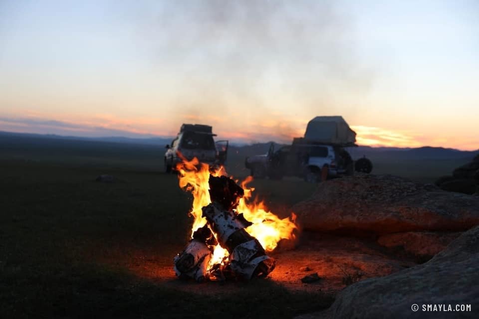 Le feu du soir