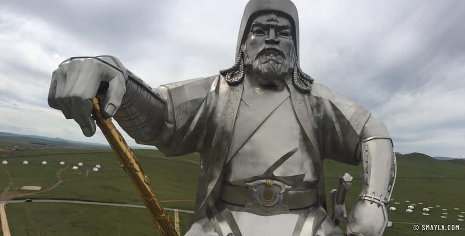 La statue géante de Gengis Khan