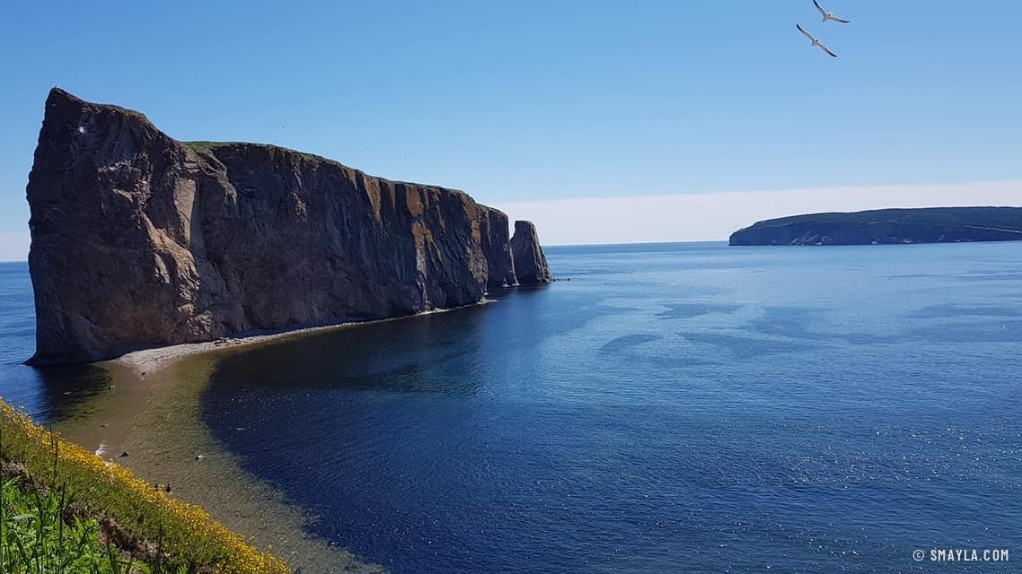 Le rocher Percé et l'île Bonaventure