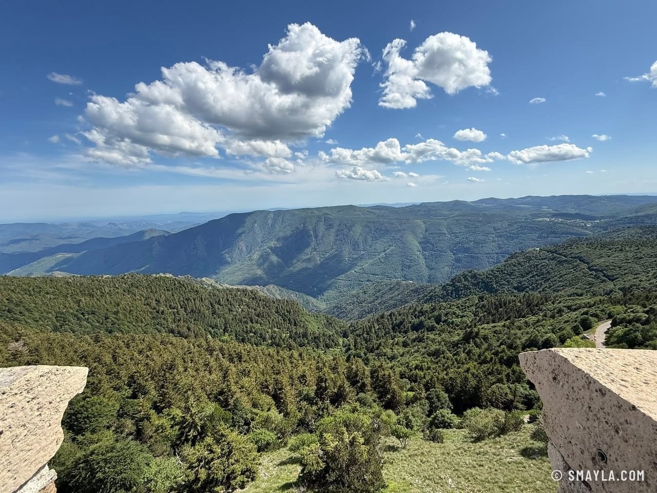 The view from the summit
