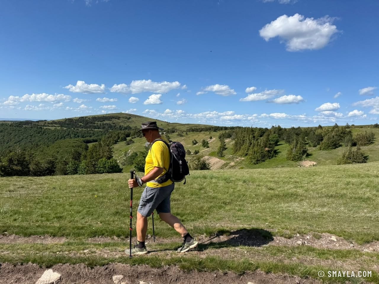 Christian on the way down