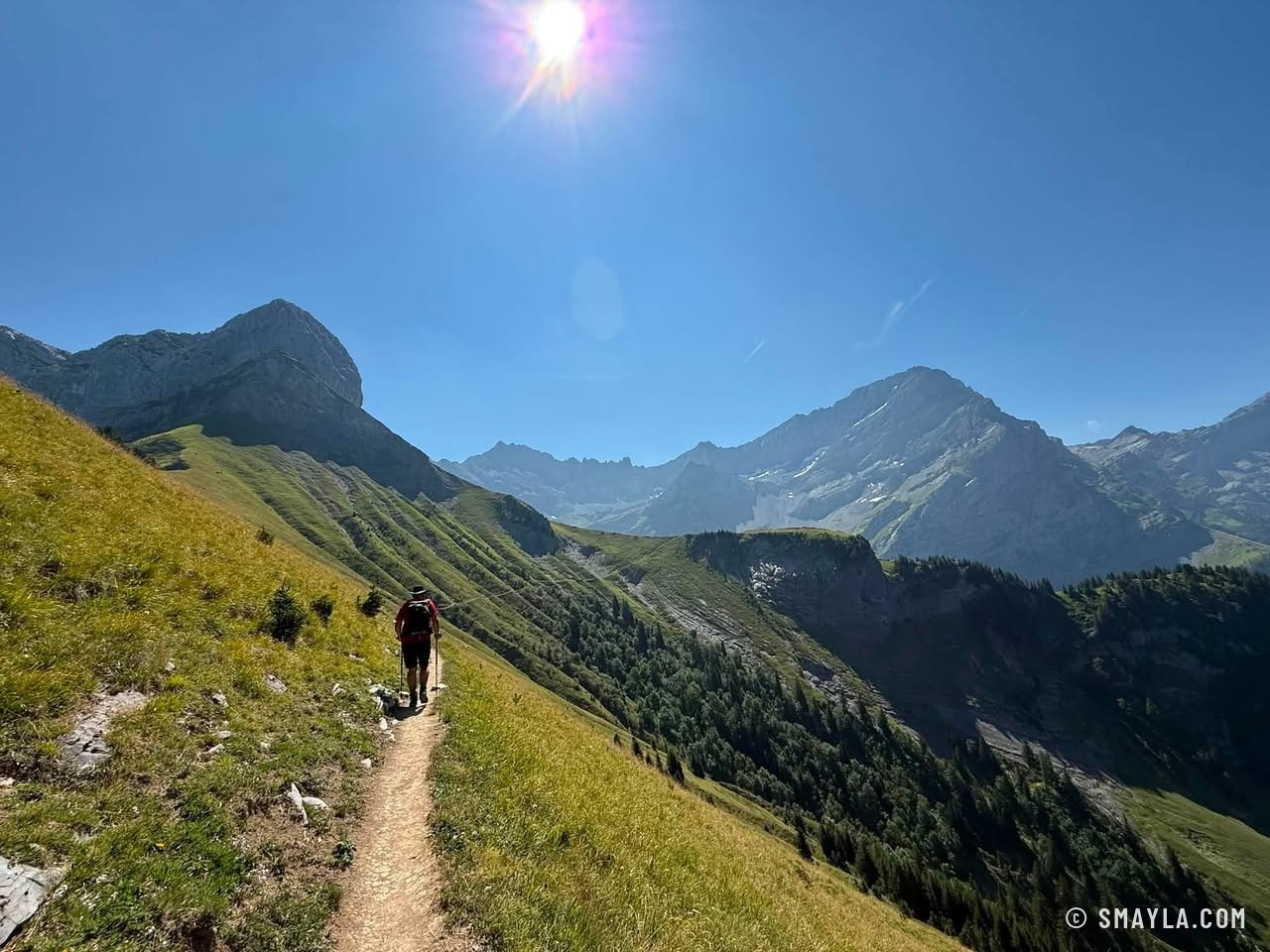 Sentier en balcon