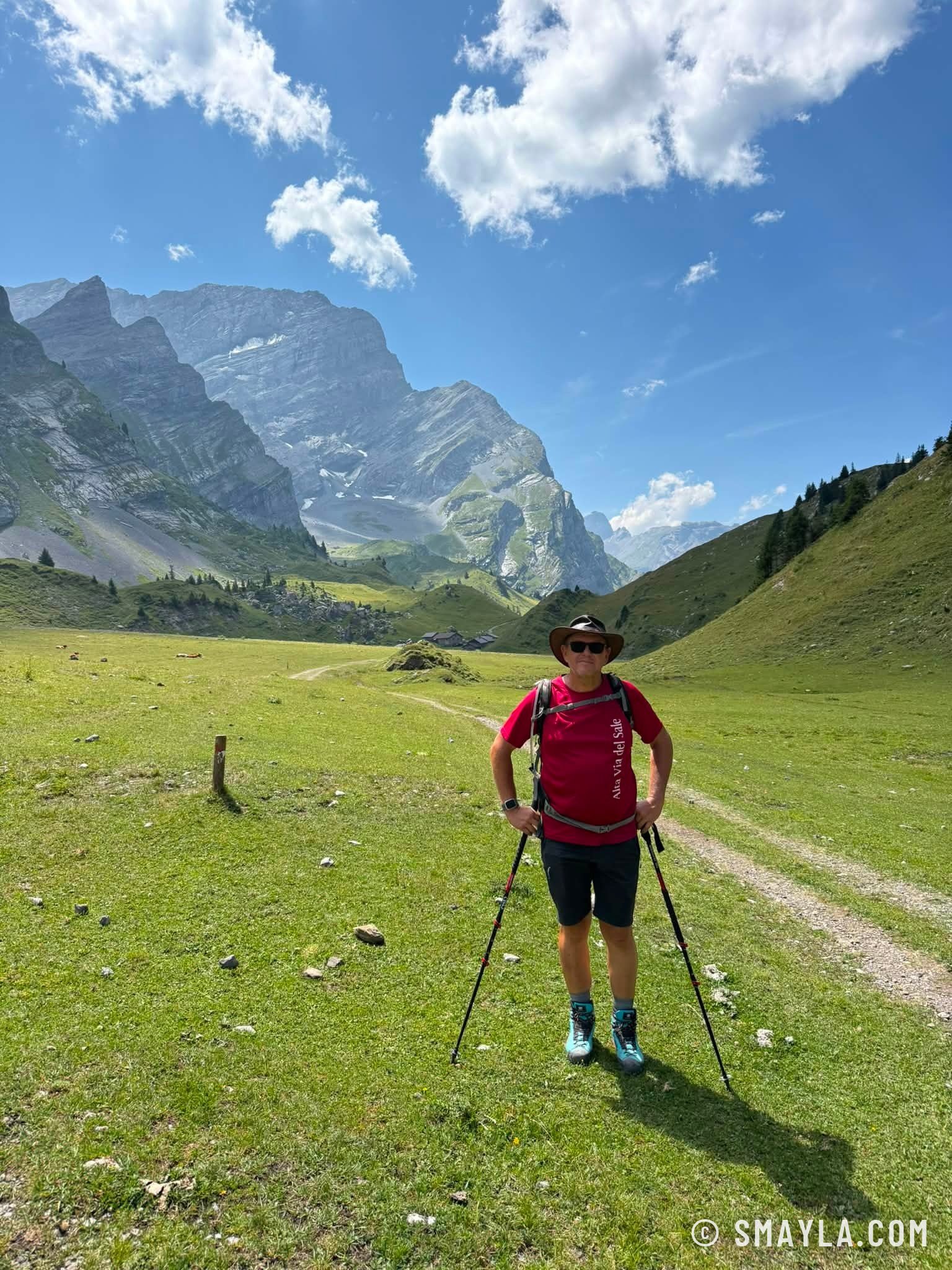 Pause dans le vallon