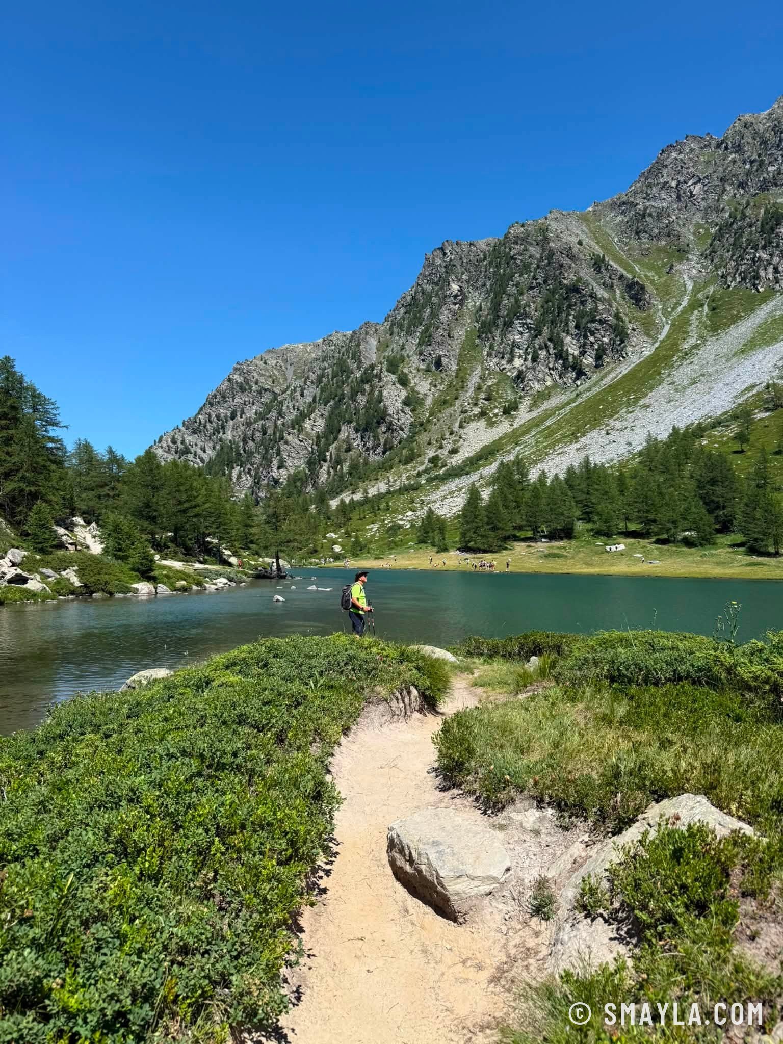 Le sentier du tour du lac