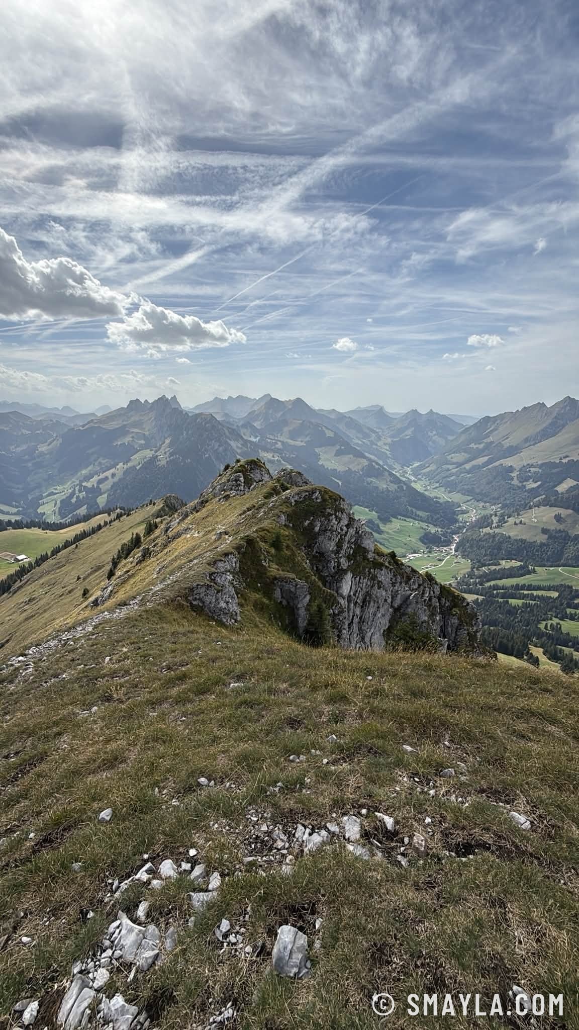 Grat zum Gipfel