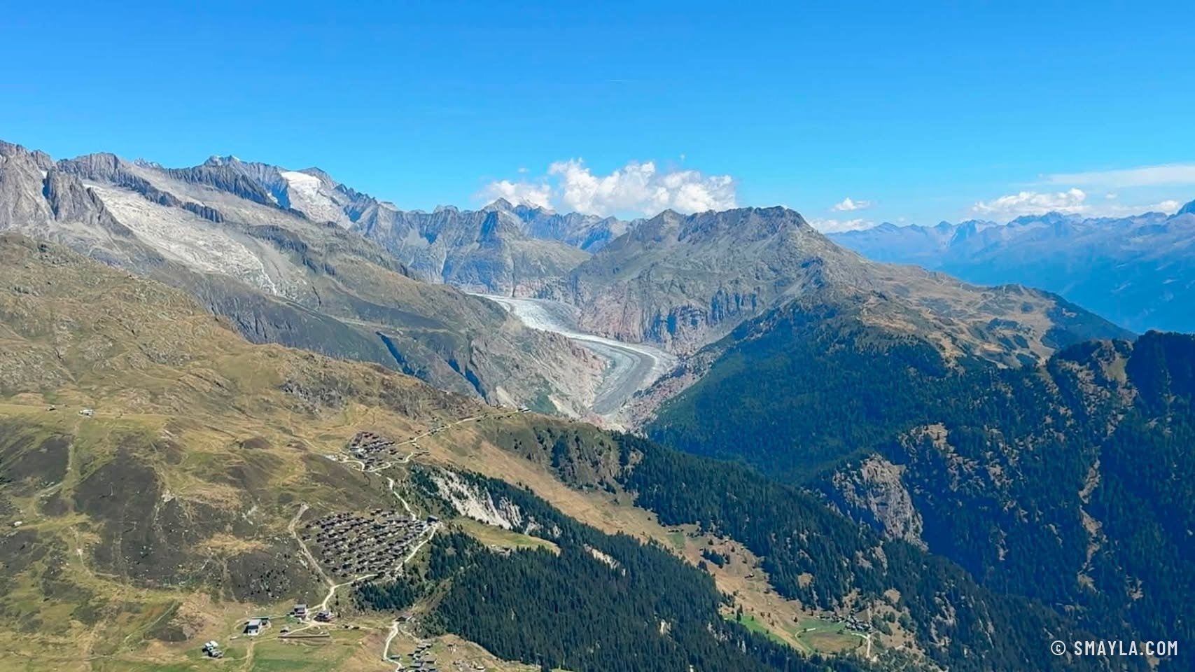 Le glacier d'Aletsch et Belalp