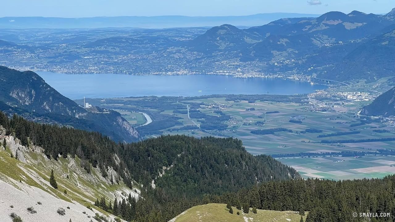 Chavalon, le Rhône et le Léman