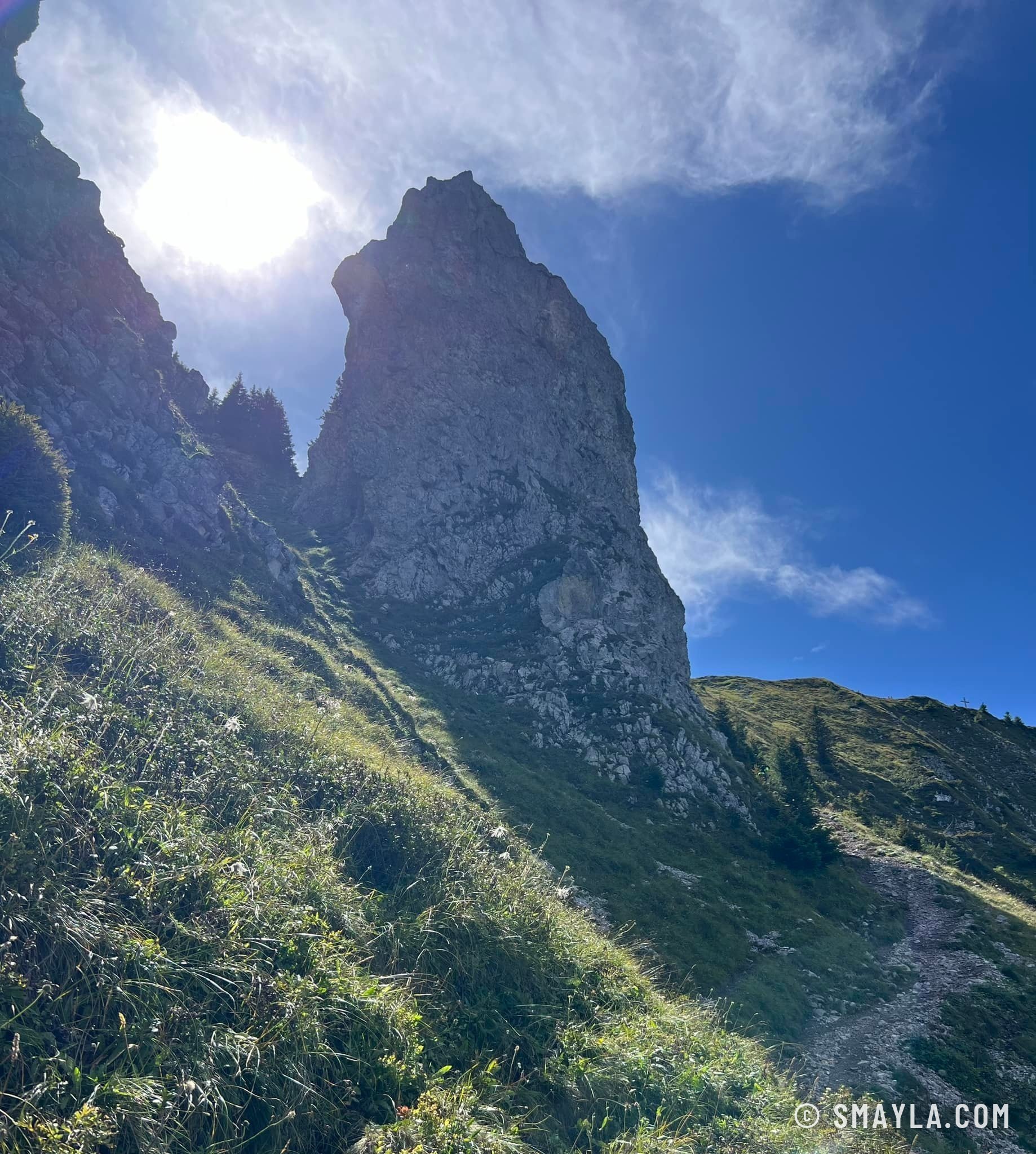 Le petit pic à contourner
