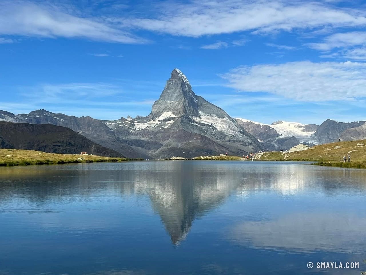 The perfect reflection of the Matterhorn