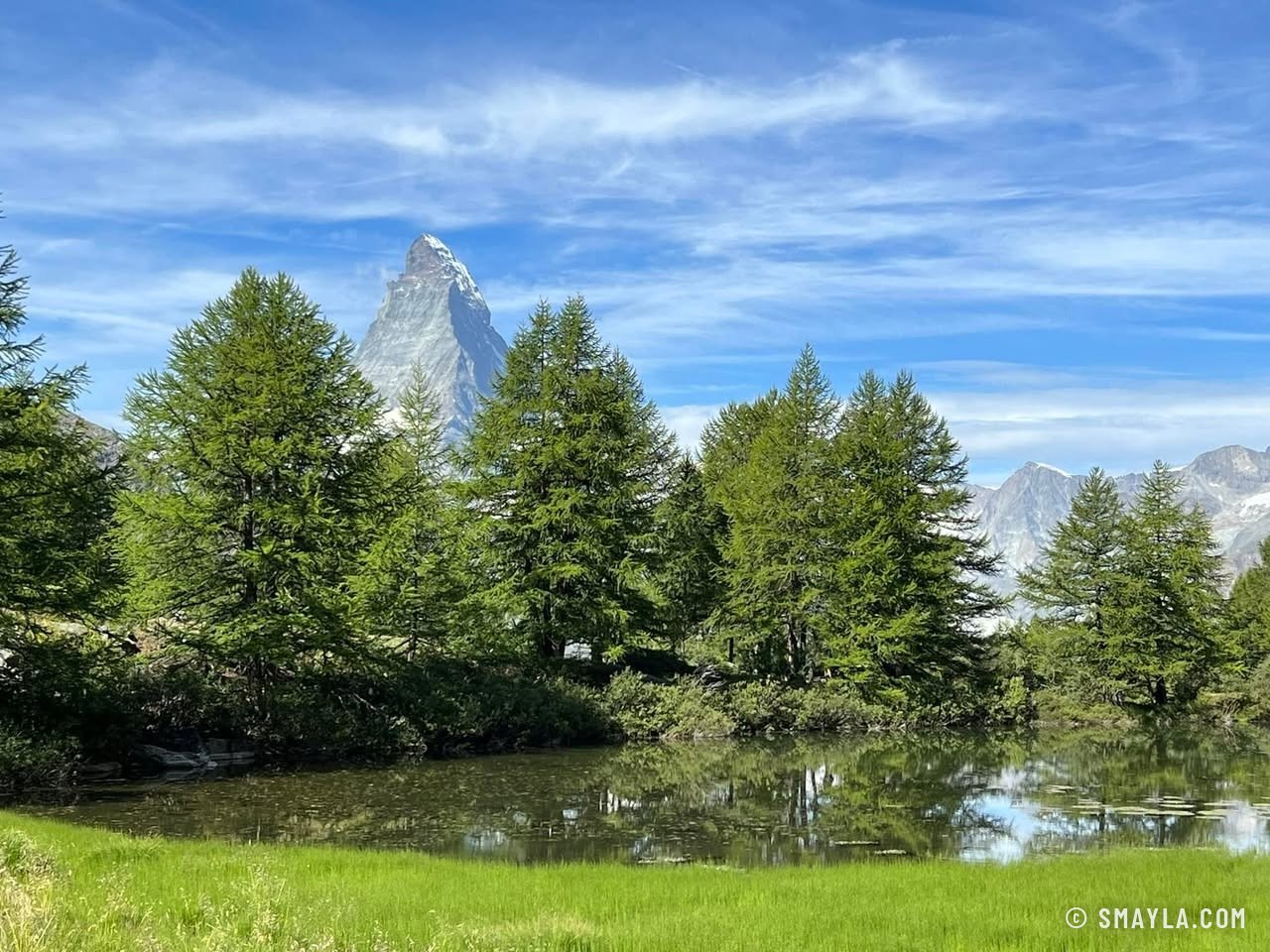 The green of the Grindjisee
