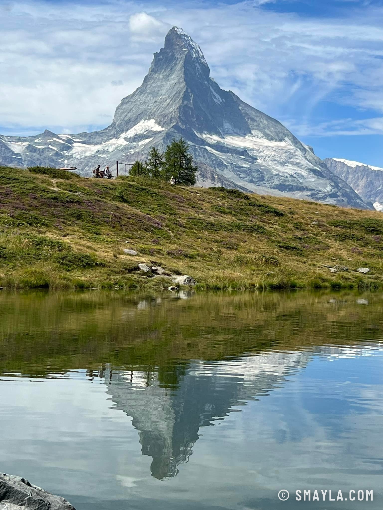 The Matterhorn in the Leisee