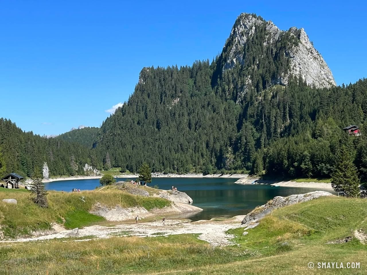 Le lac de Taney et le Grammont