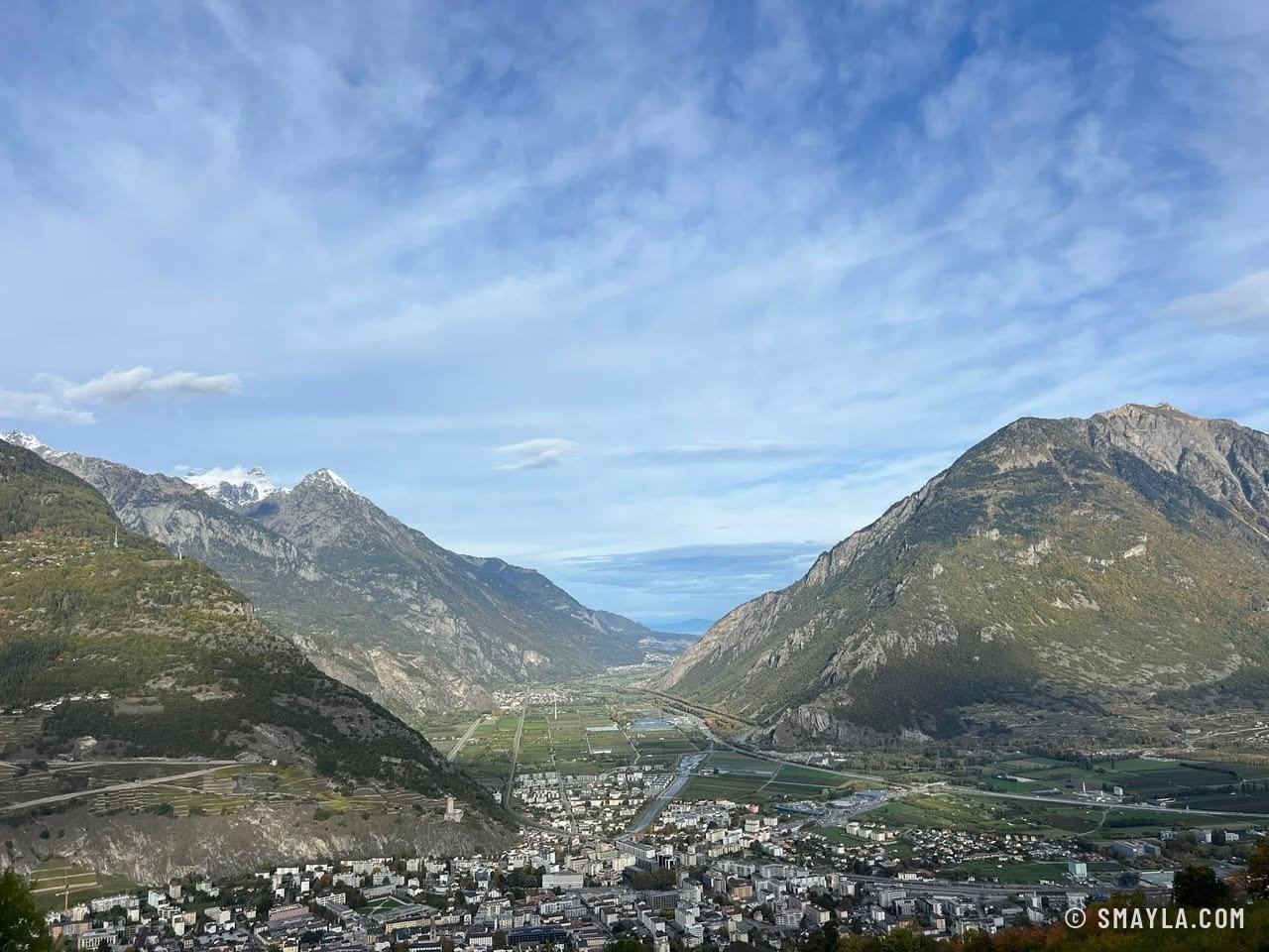 Martigny and the Rhône valley
