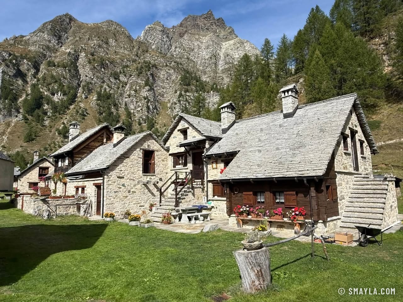 Crampiolo et ses maisons de pierre