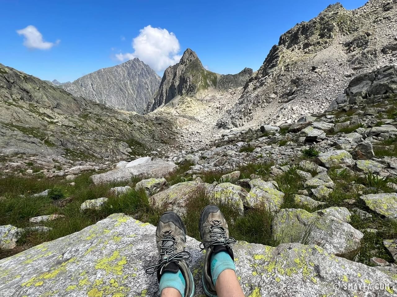 Pause au col de Fenestral
