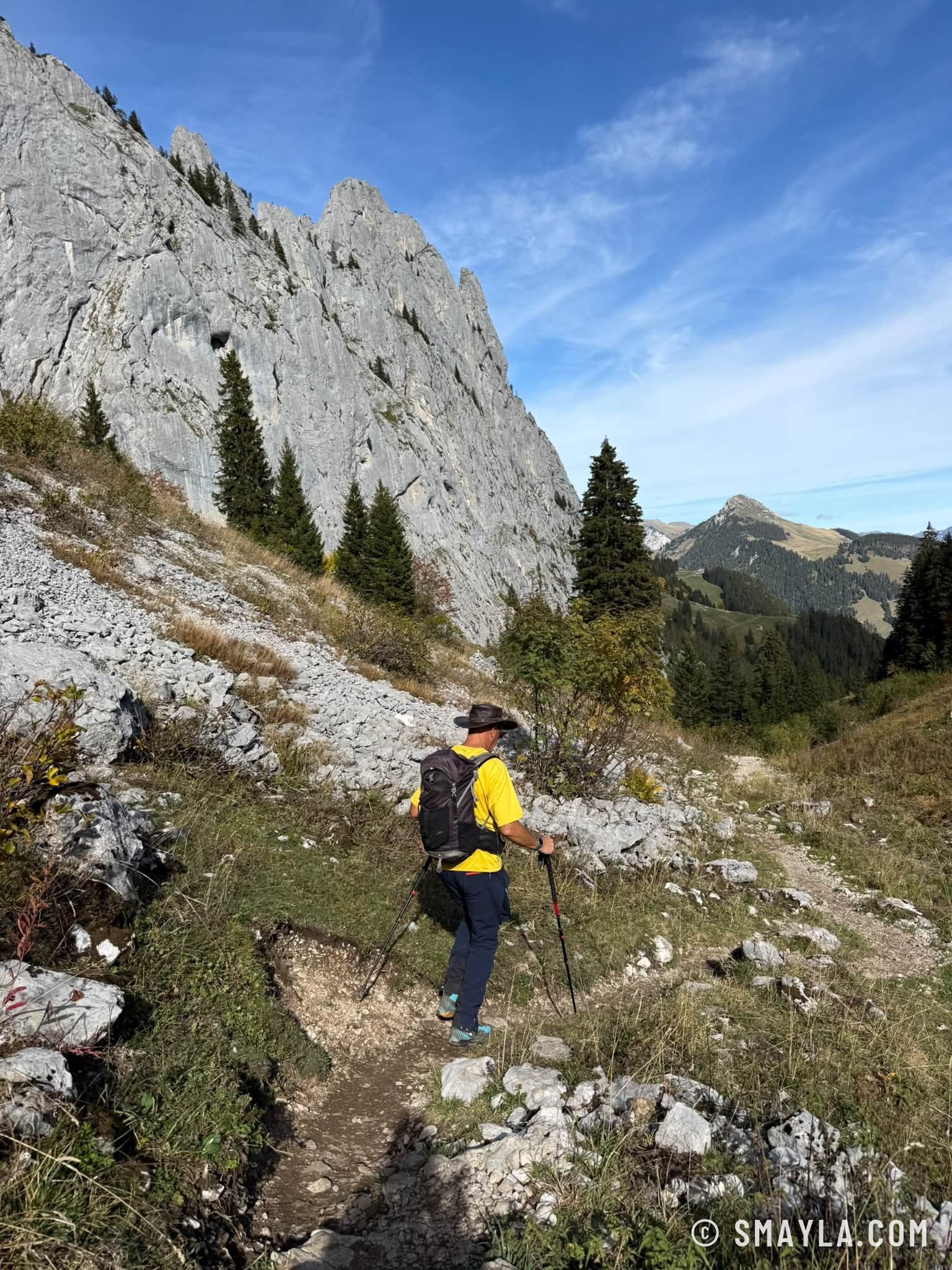 Christian below the Gastlosen