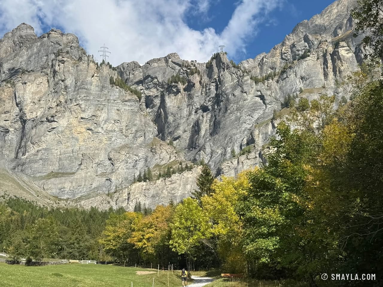 Les falaises de la Gemmi