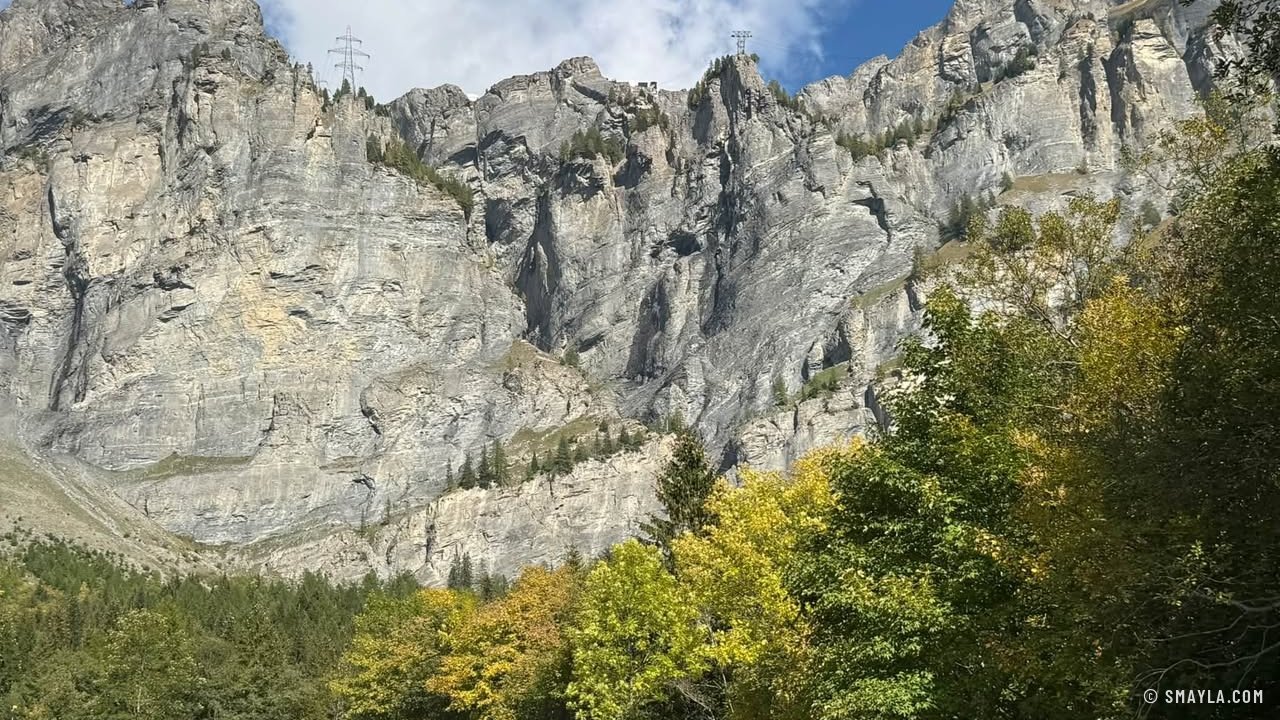 Les falaises de la Gemmi