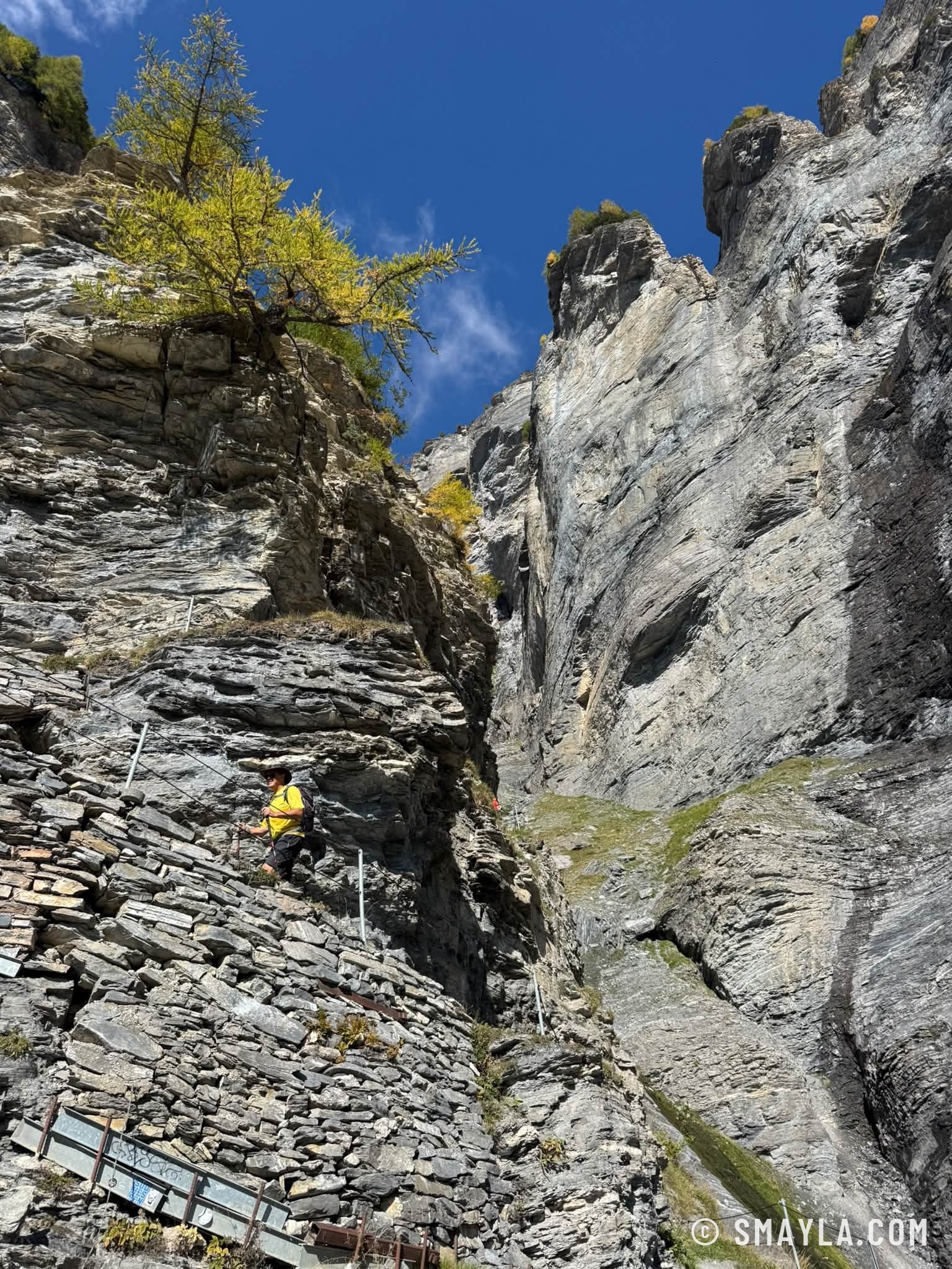Christian dans la faille