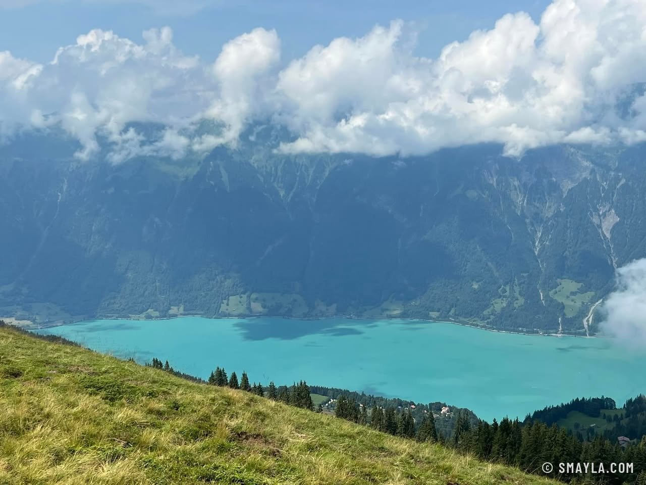 Le lac de Brienz depuis Axalp