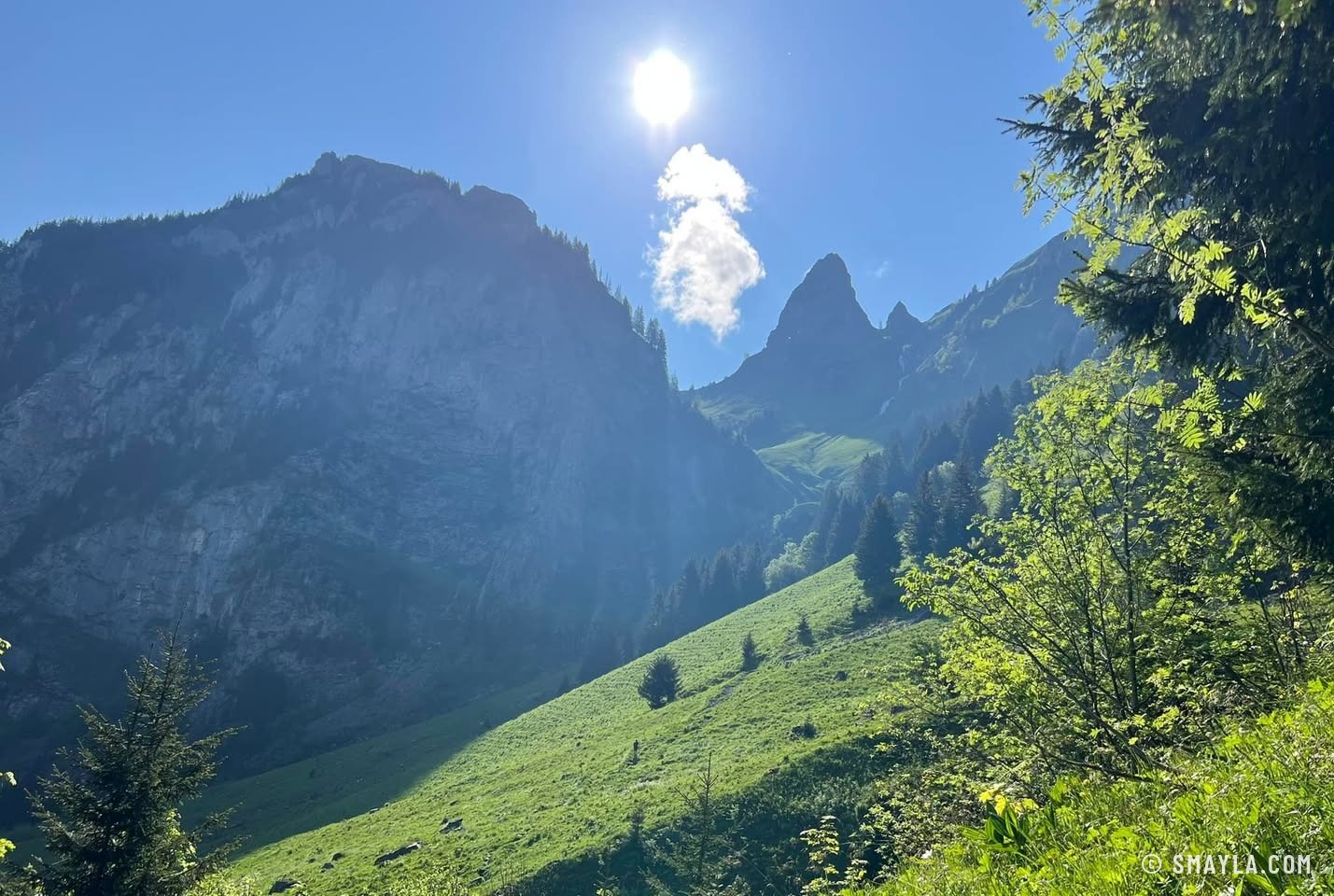 La petite dent au-dessus du vallon