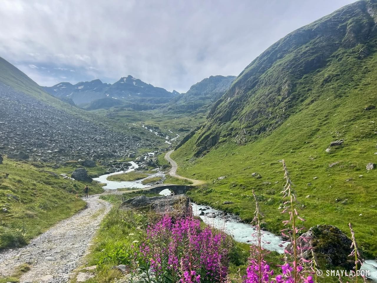 Le torrent dans le vallon