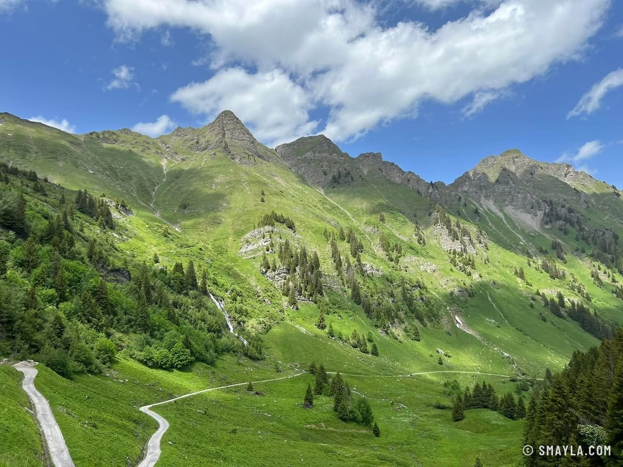 Le vallon de la Tovassière
