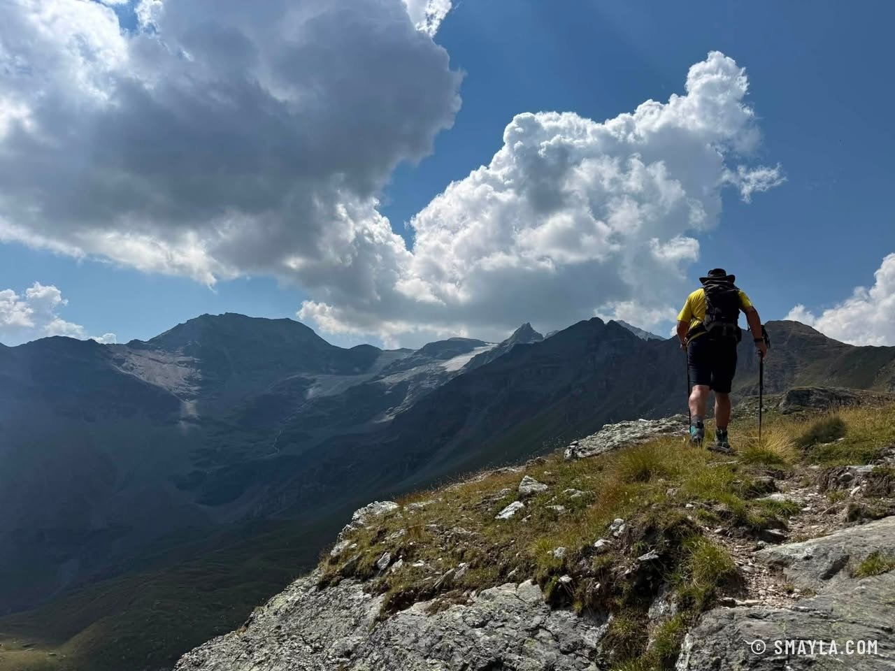 Christian on the ridge