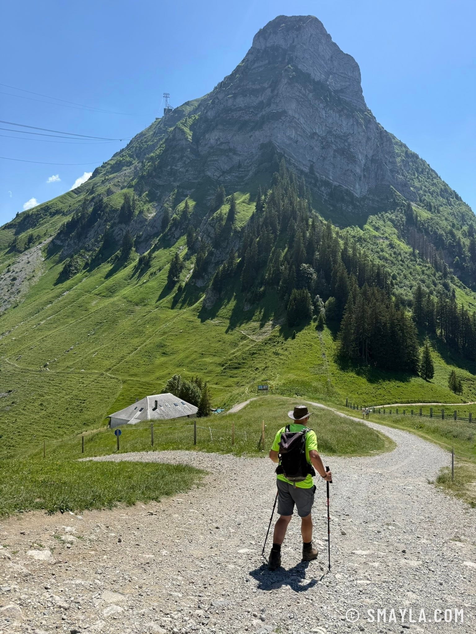 Christian below the Teysachaux