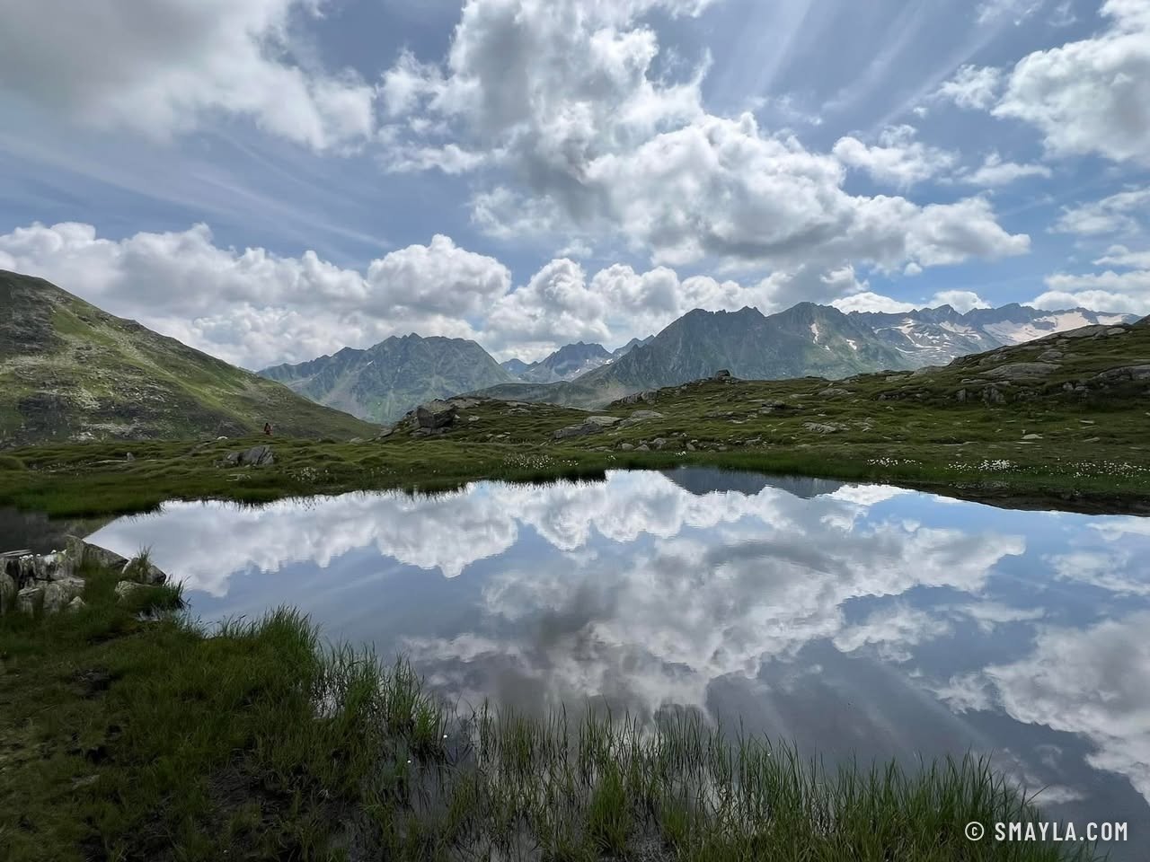 Reflections in a small lake