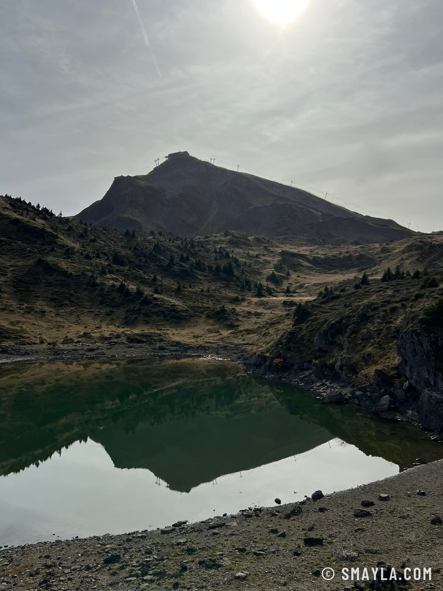 Reflets dans un lac