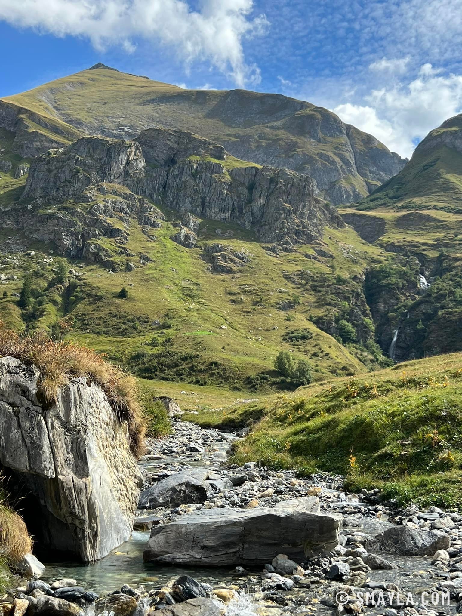 Torrent dans le vallon