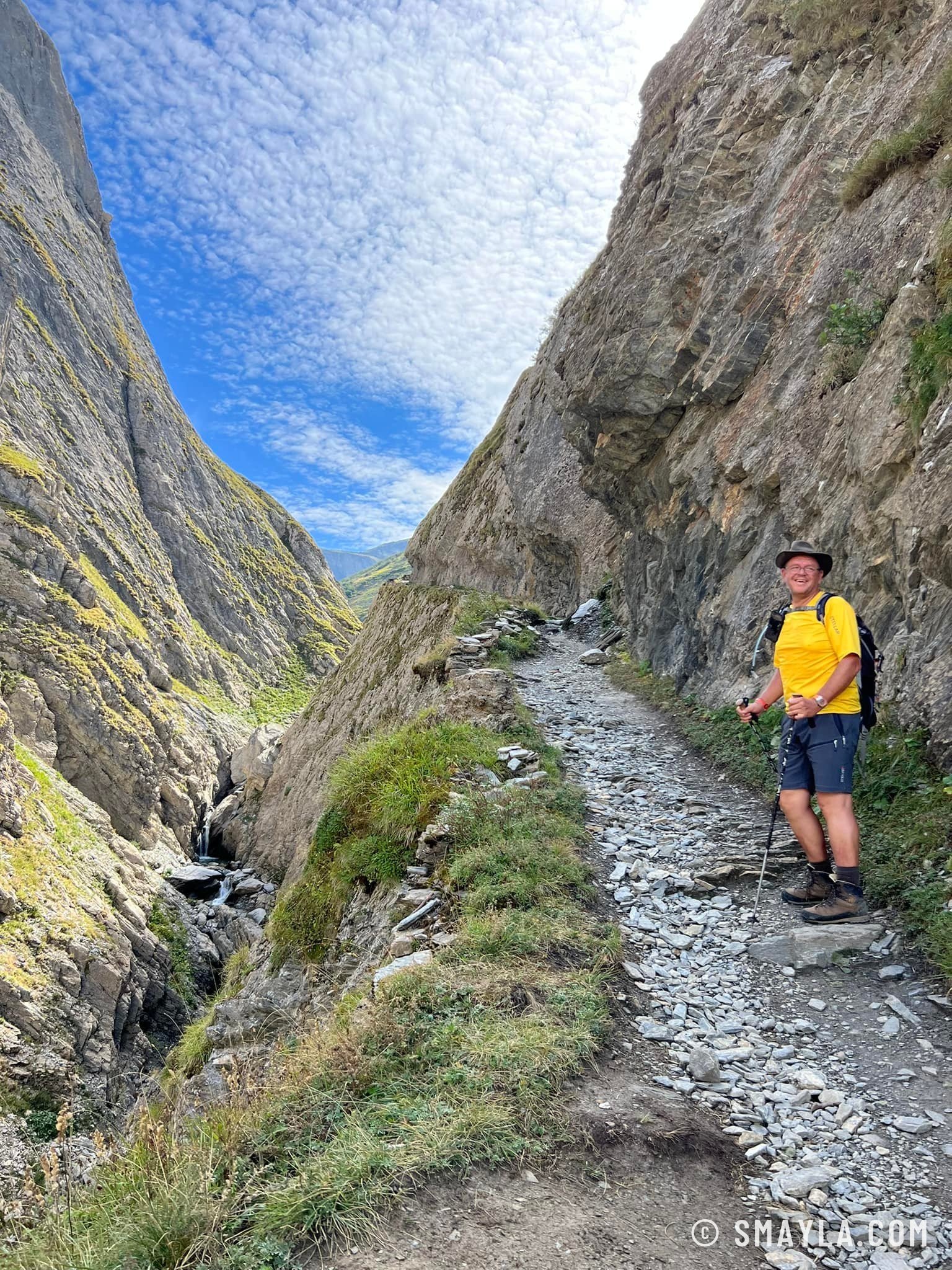Christian sur le chemin du Curé