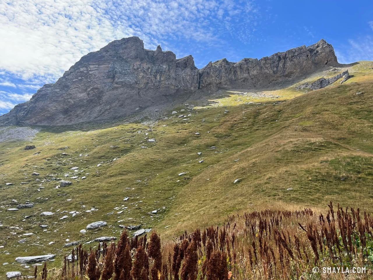 Crêtes au-dessus de l'alpage