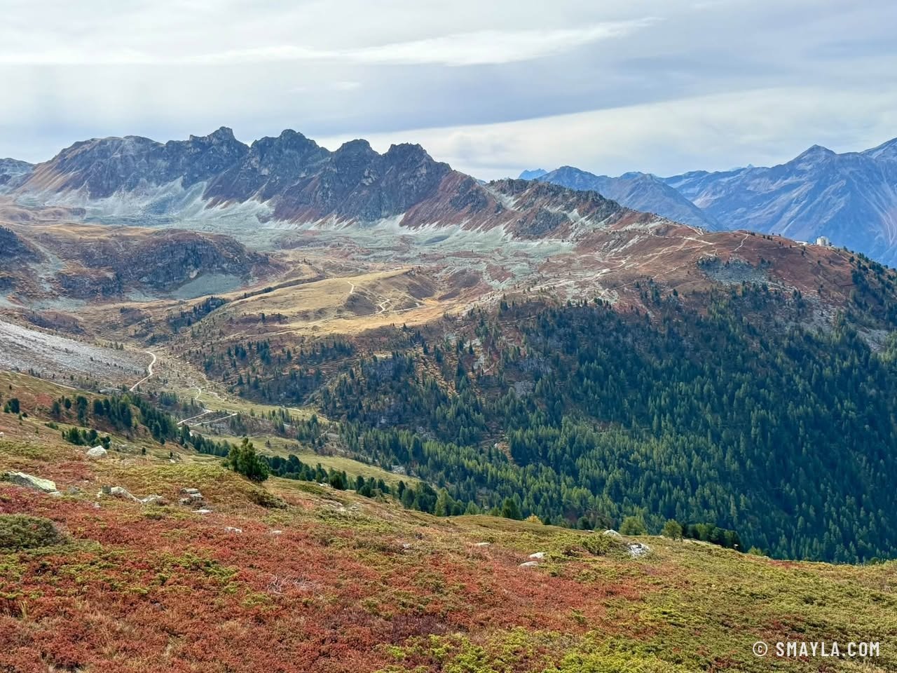 Panorama d'automne