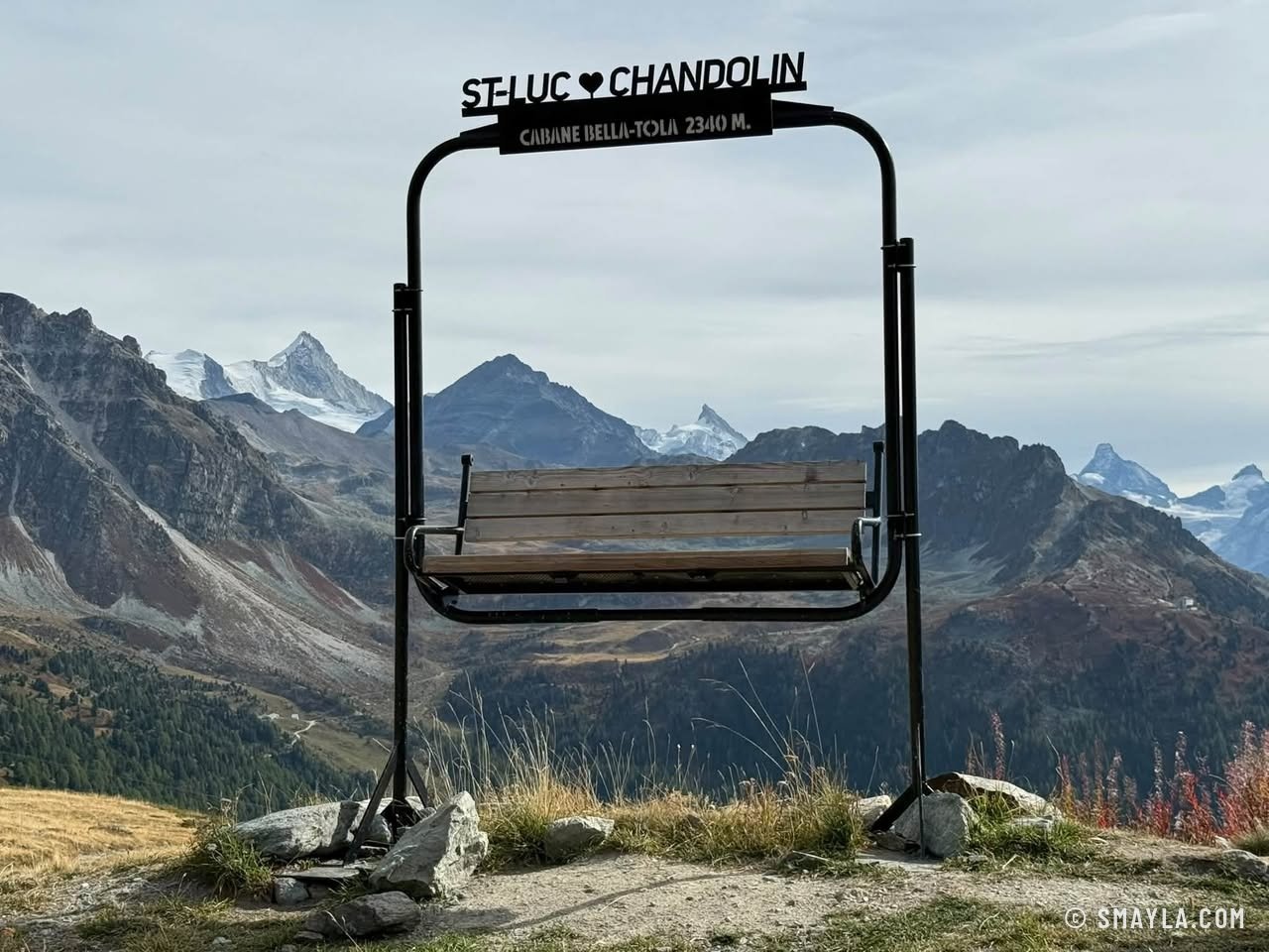 Siège géant face aux 4000