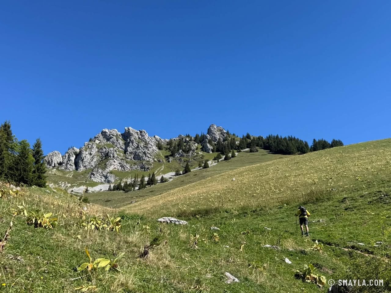 Alpage sous les rochers