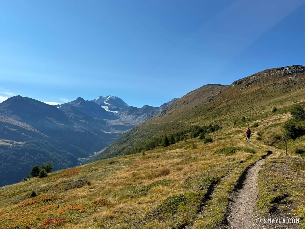 Sentier en crête