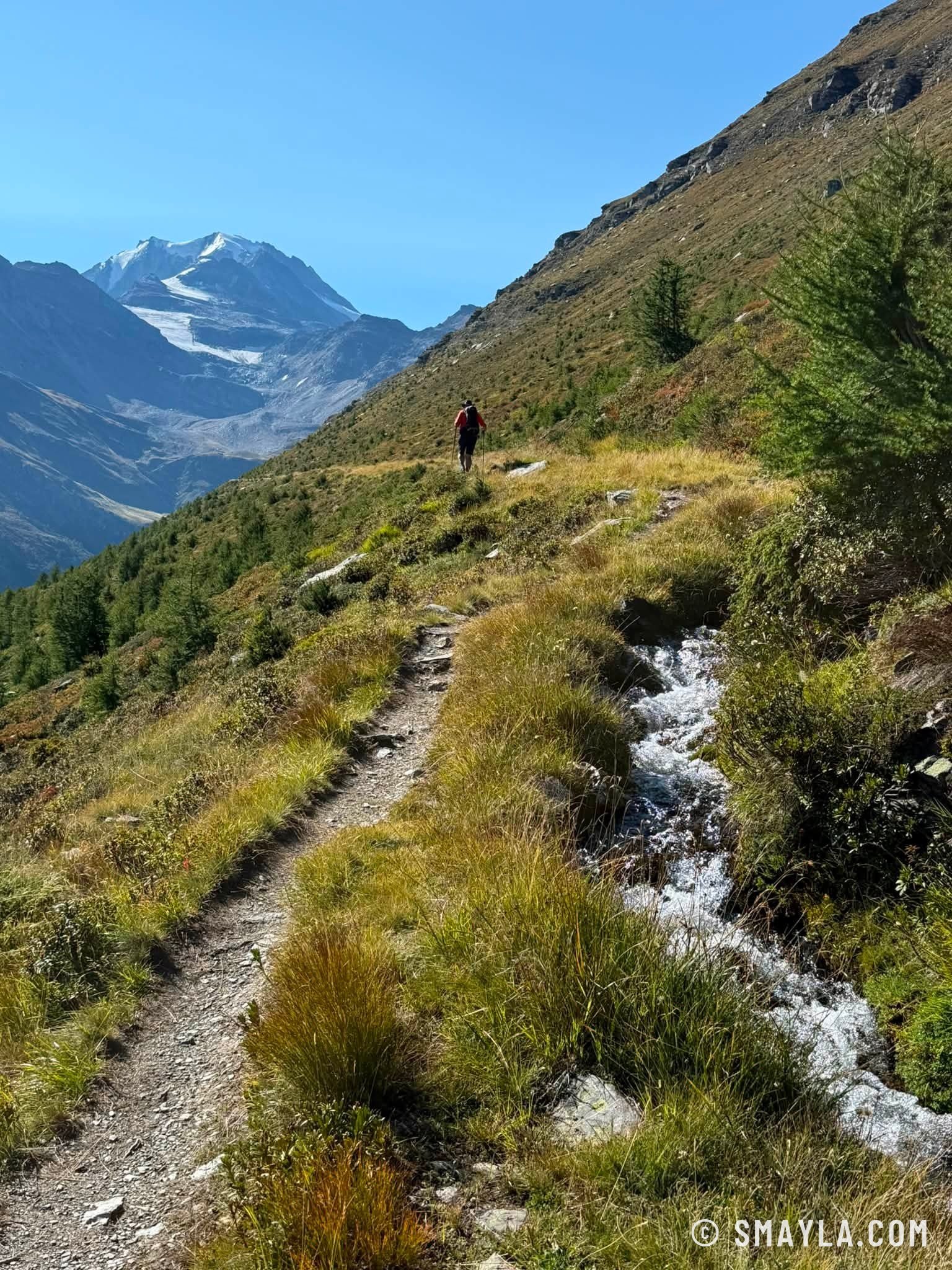 Sentier le long du bisse
