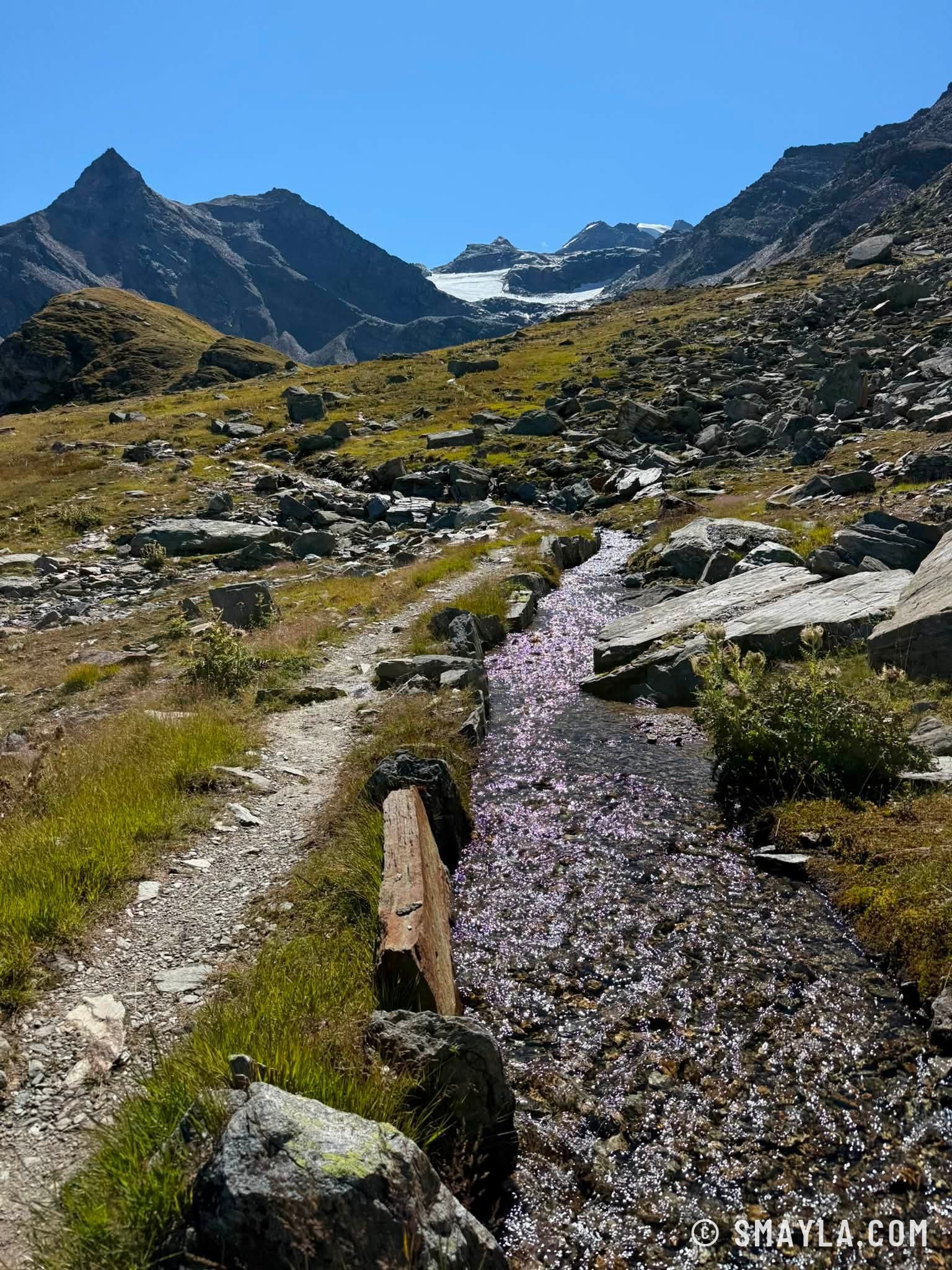 Ruisseau au fond de la vallée