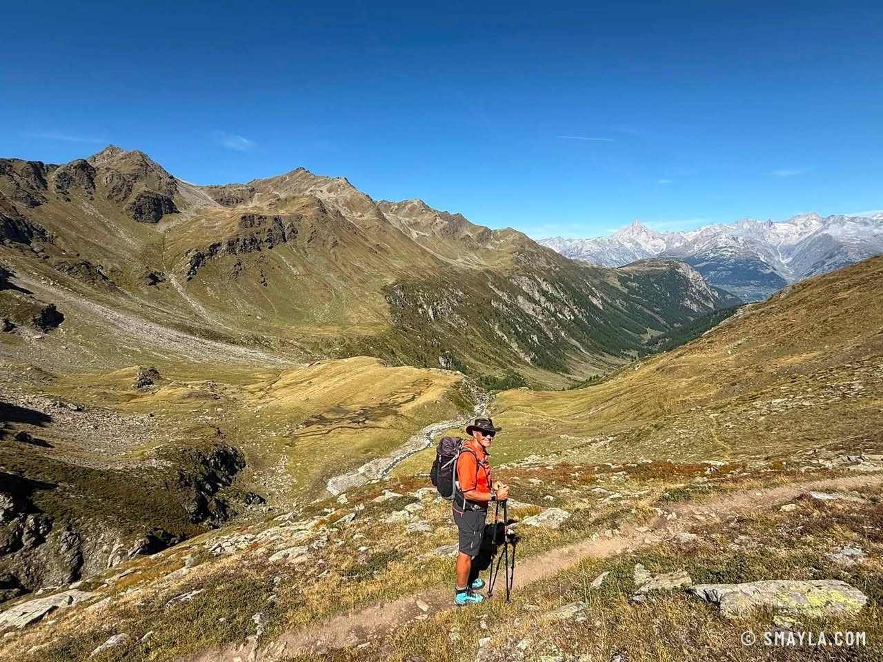 Christian dans le vallon