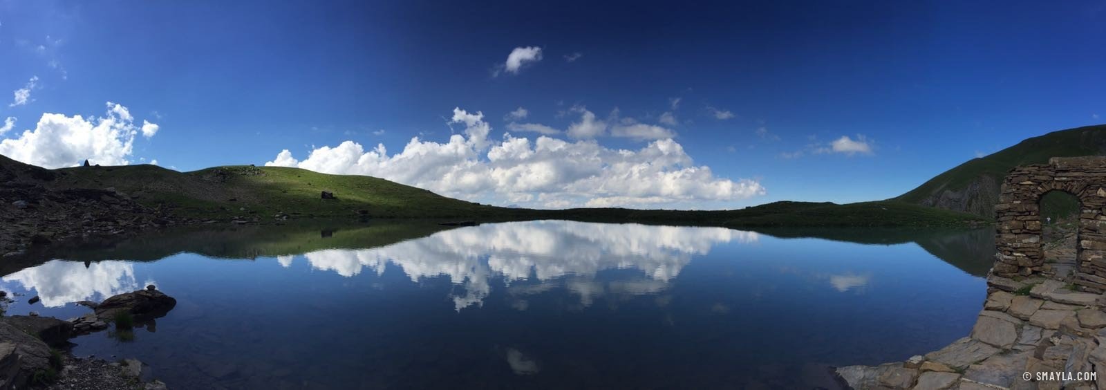 Le lac en miroir